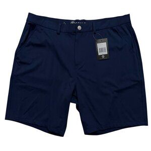 Scales Gear East Shorts Mens Size XL Performance Golf Stretch Blue NEW